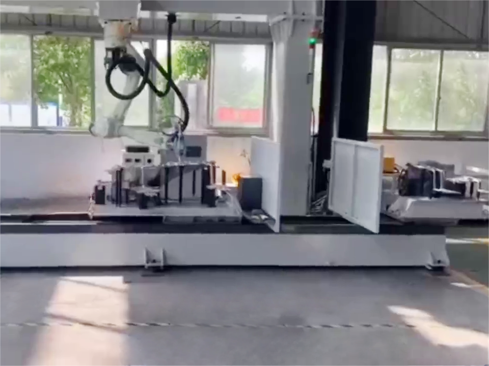 Robot estación de trabajo de corte láser 3D